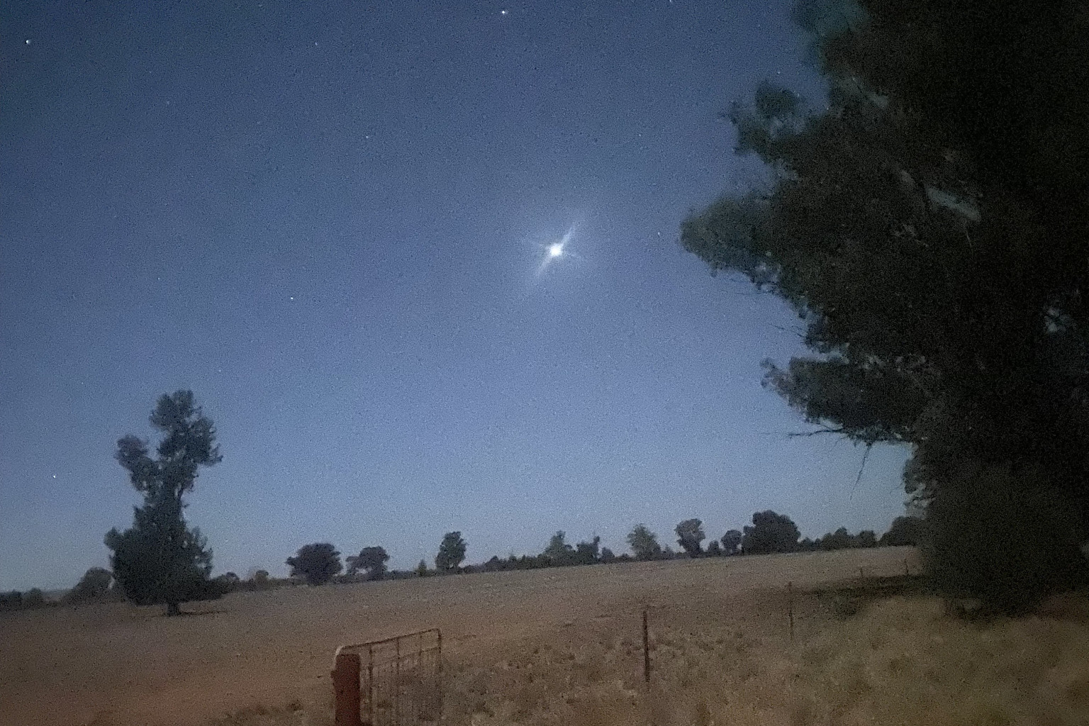 NO UFO: Witnesses have identified drones flying over their properties in the Bland Shire at all hours of the night. Photo supplied.