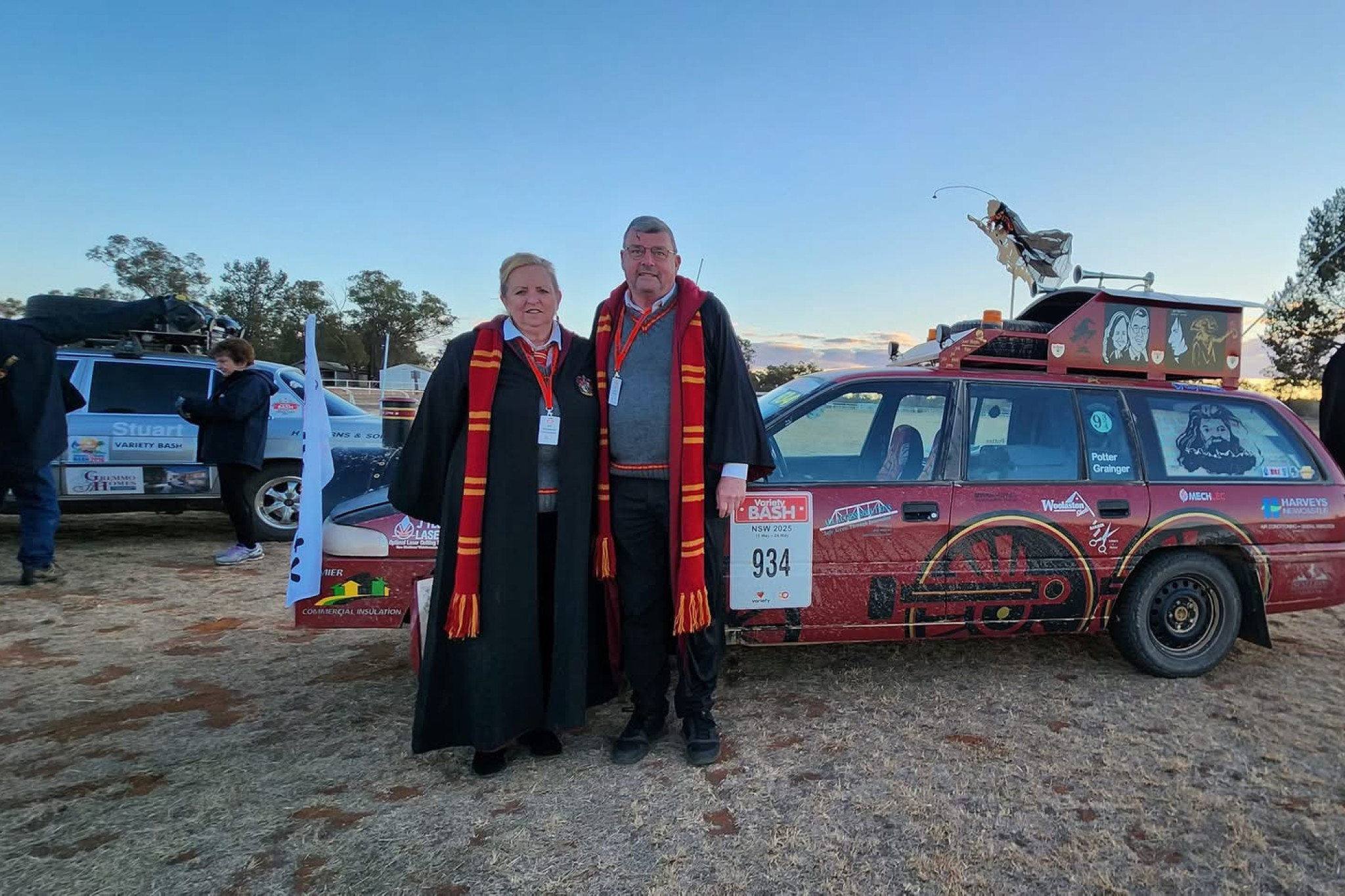 The Variety Bash arrived in Weethalle among other stops on its Bland Shire tour.