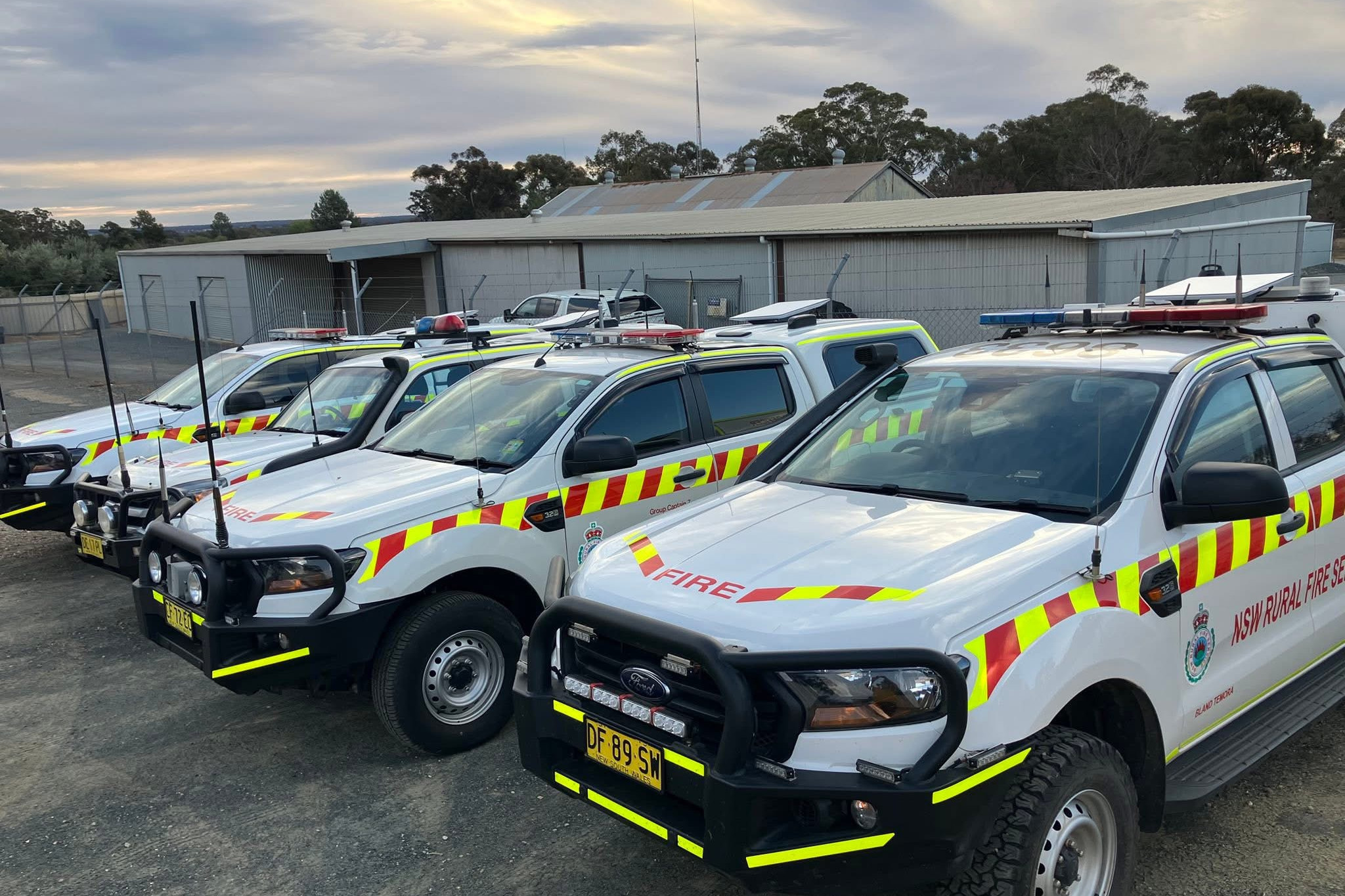 NEW TECH: The new RFS fleet is fully equipped. Photo supplied.