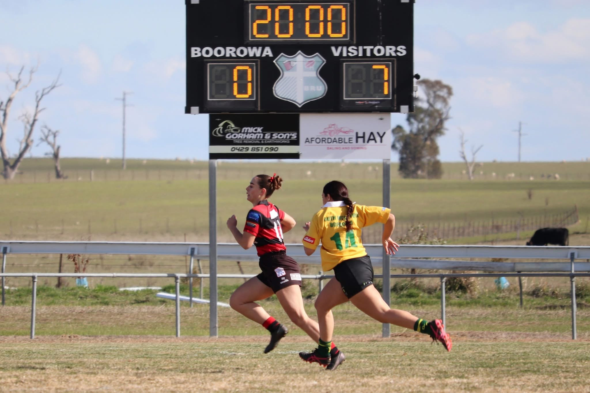 CATCH ME IF YOU CAN: No one has been able to catch the Redbacks this season who enter the finals undefeated. Photo supplied.