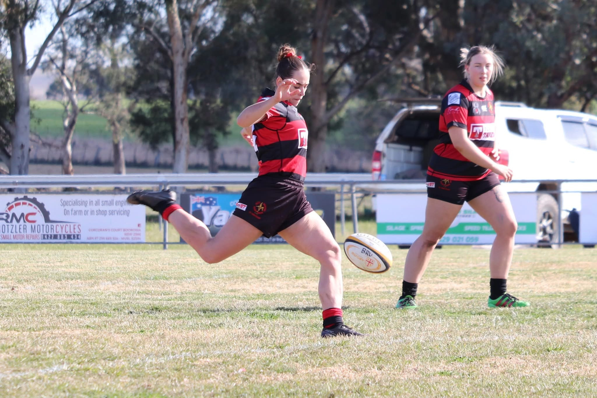 KICKING ON: The Redbacks have kicked onto the GF after a stellar season and will be looking to break an eight year drought. Photo supplied.